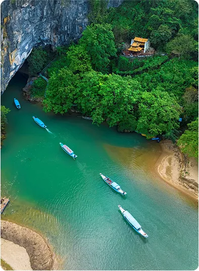 Hà Nội - Quảng Bình - Huế - Đà Nẵng - TP.HCM - Nha Trang -Phú Quốc